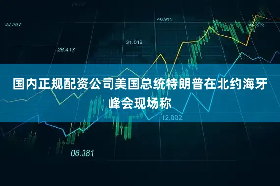 国内正规配资公司美国总统特朗普在北约海牙峰会现场称